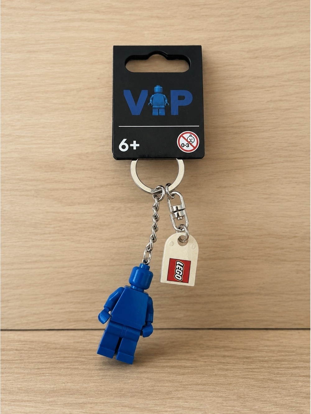LEGO VIP Blue Minifigure Keychain 854090 With Original Tag